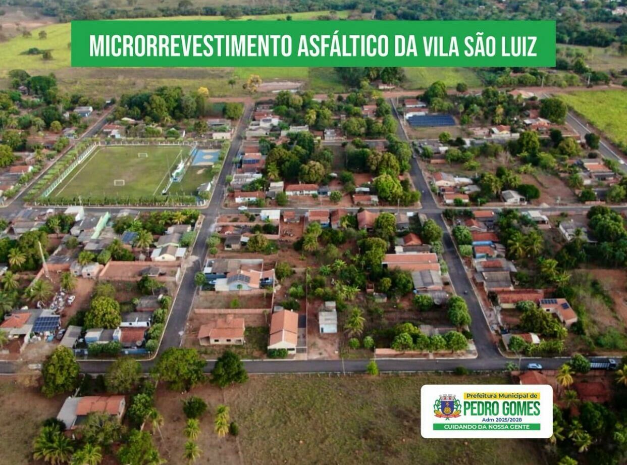 Imagem de compartilhamento para o artigo Delegado Murilo celebra parceria histórica que transforma a infraestrutura de Pedro Gomes da MS Todo dia